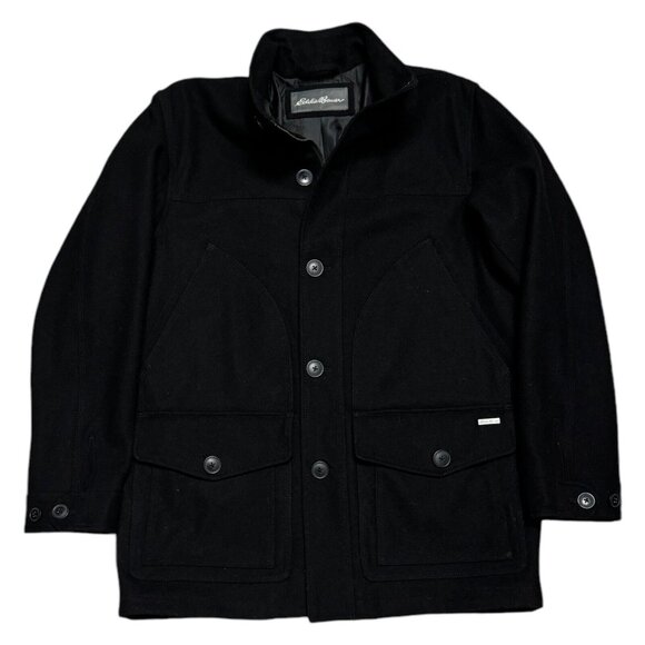 Eddie Bauer Other - Eddie Bauer WOOL Luxury Designer Business Casual Pea Coat Mens Large